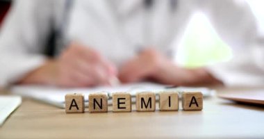 Demir eksikliği teşhisi doktorları kelime anemi yazar. Anemi semptomlara ve tedaviye neden olur.