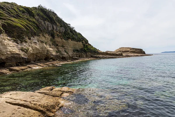 Beautiful Landscape Coast Island Corfu Ionian Sea Mediterranean Greece Pure — Stock Photo, Image