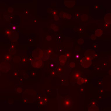 Arka planda Bokeh ile Noel ışıkları