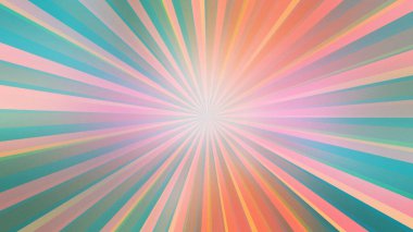 Işınlar vintage biçimi ile geçmişe dönük arkaplan