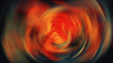 Soyut renkli illüstrasyon hareket efekti