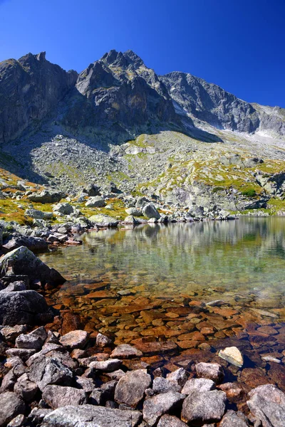 Lac Velke Spisske Pleso Mala Studena Dolina Vysoke Tatry Montagnes — Photo