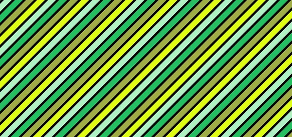 Abstract simple seamless striped pattern with diagonal stripes in green tone retro color palette.