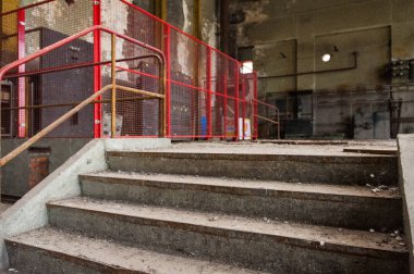 Gent yakınlarında eski bir fabrika tesisinin baskısı..