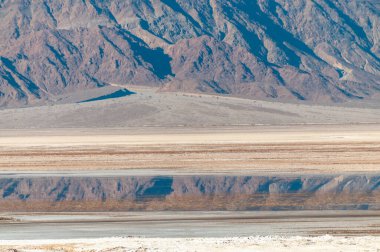 Death Valley landscape on a sunny winter afternoon, near Beatty junction.