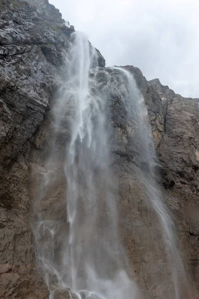 Exterior Famous Gavarnie Falls Southern French Pyrenees — Zdjęcie stockowe