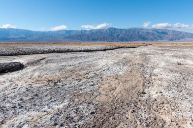 Death Valley landscape on a sunny winter afternoon, near Beatty junction.