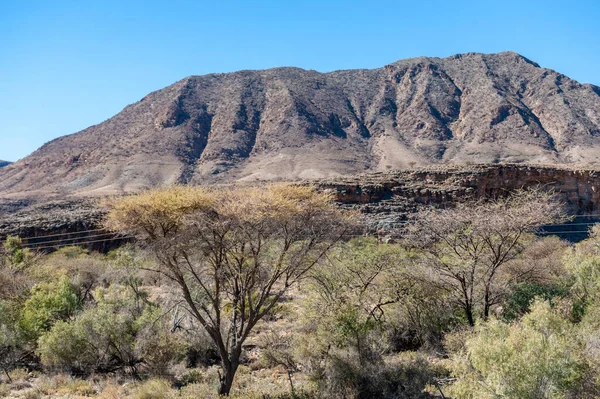 Landscape Shot Namibian Desert Windhoek Sesriem — 图库照片