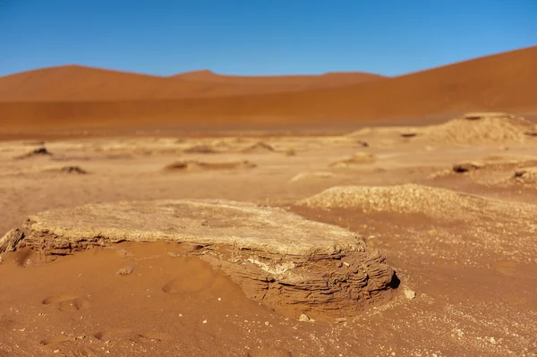 Impression Barren Sand Dune Landscape Deadvlei Region Namibia — Stock Photo, Image