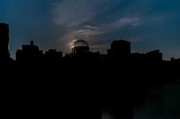 Hiroshima Japan Januari 2020 Early Morning Shot Famous Atomic Bomb — стокове фото