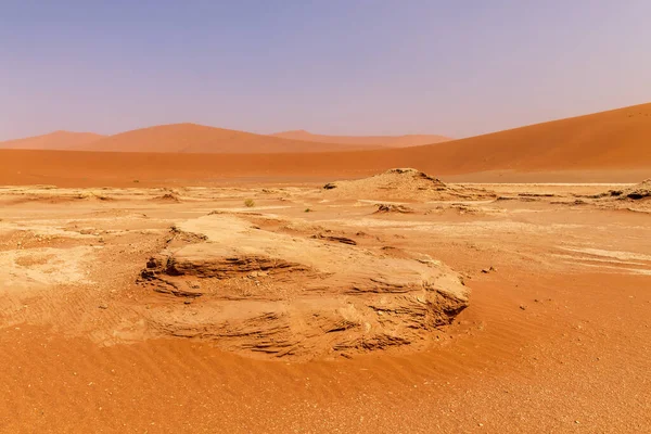 Impressione Delle Massicce Dune Sabbia Che Compongono Sossusvlei Della Namibia — Foto Stock