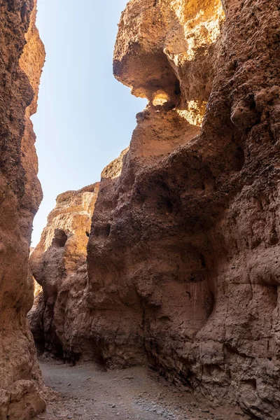Impressionen Aus Dem Inneren Des Sesriem Canyons Namibischen Sossusvlei — Stockfoto