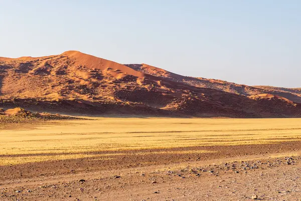 Impression Massive Sanddunes Comprise Sossusvlei Western Namibia — Stock Photo, Image