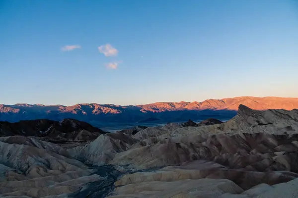 Ранній Схід Сонця Забріскі Пойнт Долина Смерті Кінці Грудня Ліцензійні Стокові Зображення