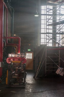 The Ir. J.F. Woudagemaal in Lemmer is a stunning example of early 20th-century Dutch hydraulic engineering. As the largest and most advanced steam-powered pumping station of its time, it was designed clipart