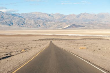 Exterior of the landscape near the artists palette drive, in Death Valley National Park.