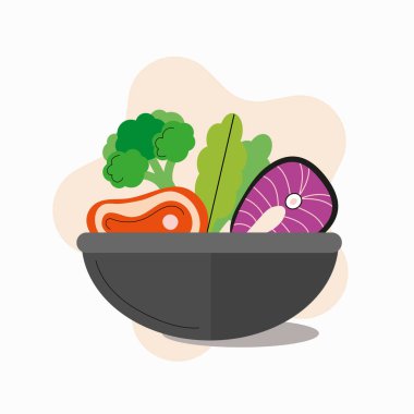 Organik kase simgesi clipart avatar logotype yalıtılmış vektör çizimi