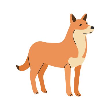 Chinook simgesi clipart avatar logotype yalıtılmış illüstrasyon