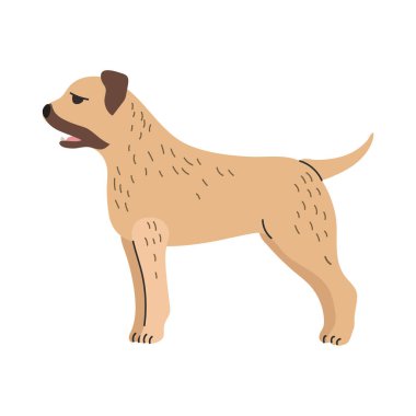 Sınır Teriyeri simgesi Clipart avatar logotype yalıtılmış illüstrasyon