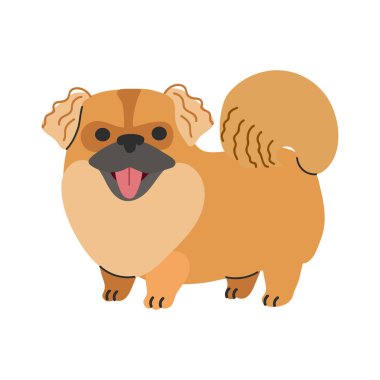 Pekin ikonu Clipart Avatar logotype tecrit edilmiş illüstrasyon