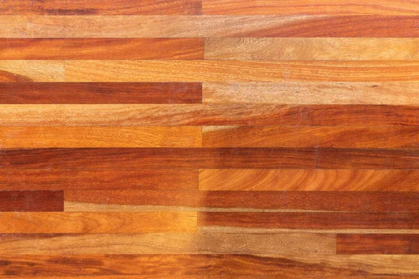 stock image Varnished wood texture with many planks