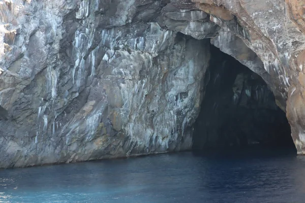 リパリ島馬の洞窟シチリア島イタリア — ストック写真