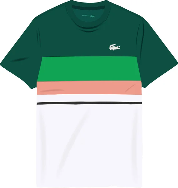 Lacoste Sommar Sport Shirt — Stock vektor