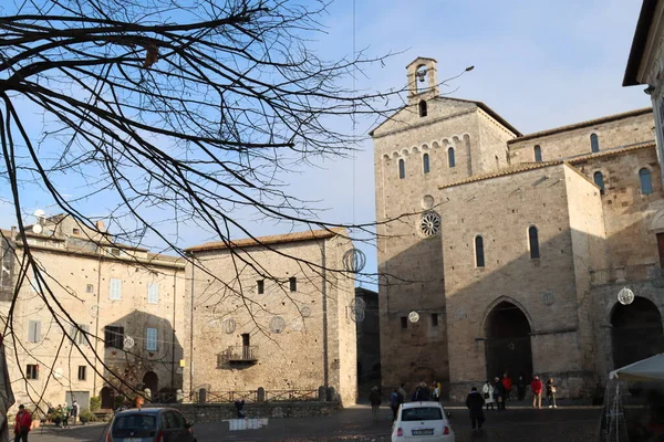 Anagni Frosinone Lazio Italy Historic Village — Foto de Stock