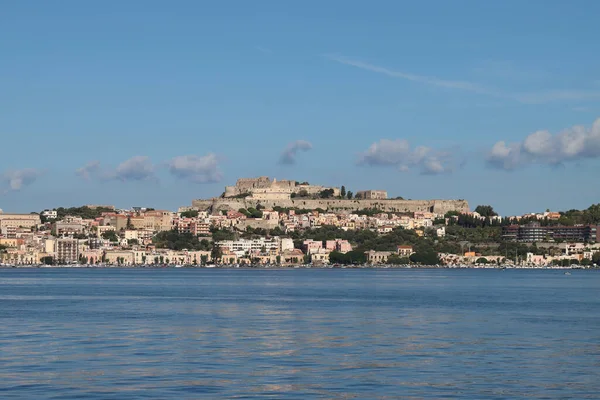 Порт Милаццо Сицилия Италия Вылет Острова Липари — стоковое фото