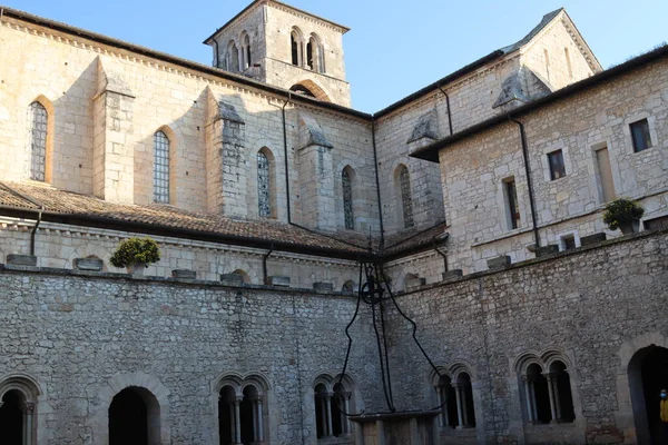 Abadia Casamari Frosinone Lazio Itália — Fotografia de Stock