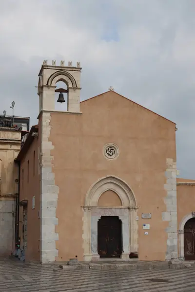 Chiesa Santa Caterina Taormina Sicilia Italia — Foto Stock
