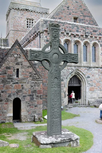 Iona Abbey Szkocja Wielka Brytania — Zdjęcie stockowe