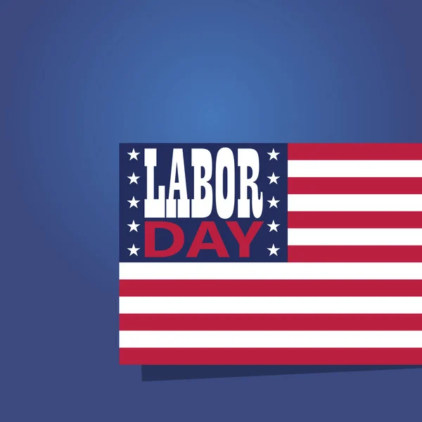 Labor Day a national holiday of the United States. American Happy Labor Day design poster. EPS10 vector.
