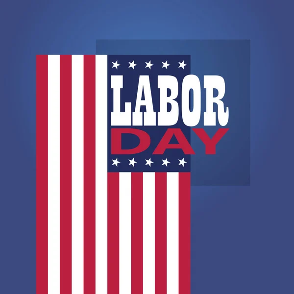 Labor Day a national holiday of the United States. American Happy Labor Day design poster. EPS10 vector.