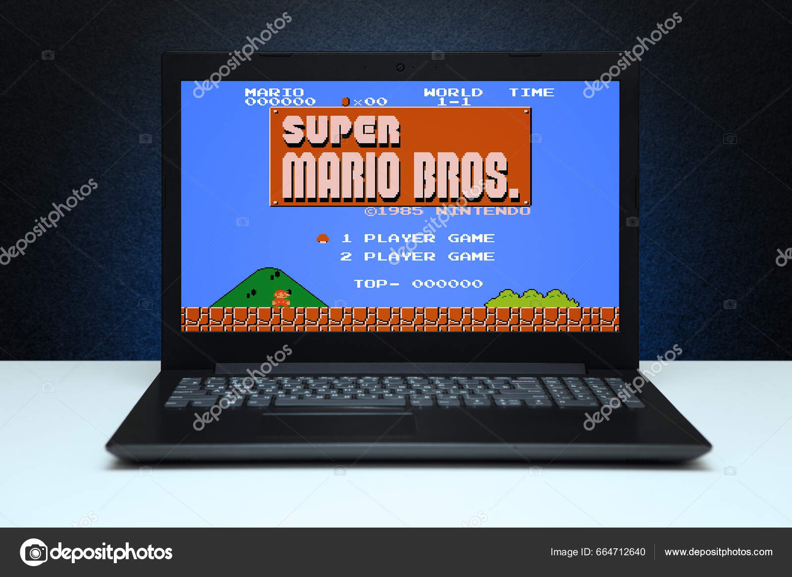 Super Mario Bros Classic Video Game Screen Laptop Computer Mouse – Stock  Editorial Photo © vadimrysev #664712640