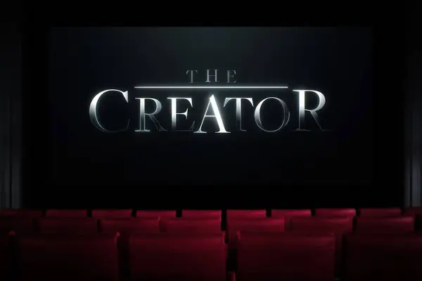 Der Schöpferfilm Kino Einen Film Kino Ansehen Astana Kasachstan September — Stockfoto