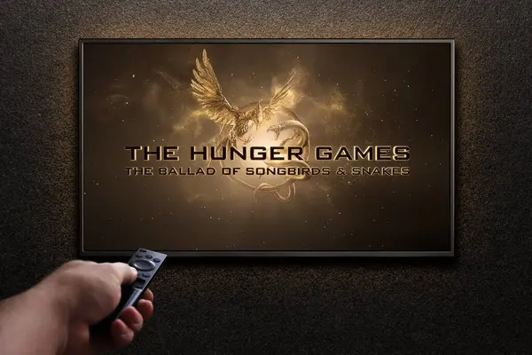 Hunger Games Ballad Songbirds Snakes Trailer Film Man Zet Aan — Stockfoto