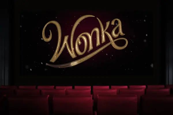 Película Wonka Cine Ver Una Película Cine Astana Kazajstán Octubre Fotos de stock