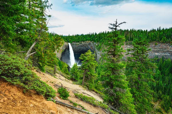Helmcken Falls Wells Gray Provincial Park British Columbia — Stockfoto