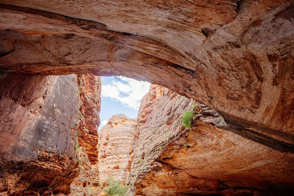 Jaskinia Wąwozu Katedralnego Parku Narodowym Purnululu Wschodniej Kimberley Australia Zachodnia — Zdjęcie stockowe