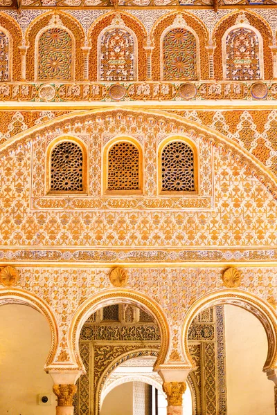 Seville Spain May 2019 Details Alcazar Seville Andalusia — Stock Photo, Image