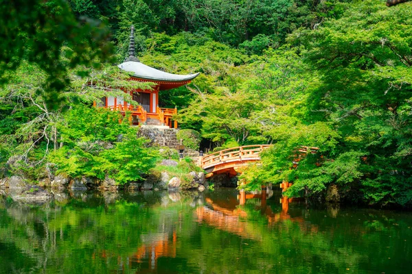 Sommerscene Daigoji Tempelet Daigo Kyoto Japan – stockfoto