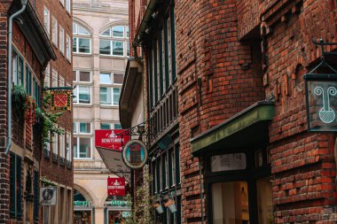 amsterdam, netherlands-july 1, 2018: the old town of the city of gdansk, poland