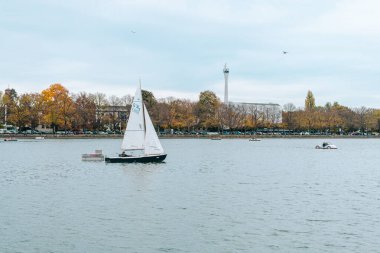 Stockholm şehrinin güzel manzarası