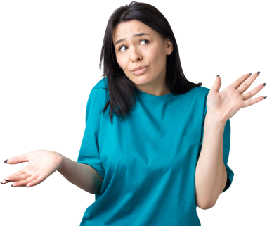 - Bilmiyorum. - Neden? Kafası karışmış esmer bir kadının stüdyo çekimi..