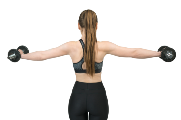 Yılan derisi baskılar ile spor genç ince atletik kız egzersizleri bir dizi gerçekleştirir.