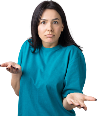 - Bilmiyorum. - Neden? Kafası karışmış esmer bir kadının stüdyo çekimi..