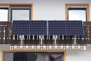 Balkon elektrik santrali de eski evler için uygundur
