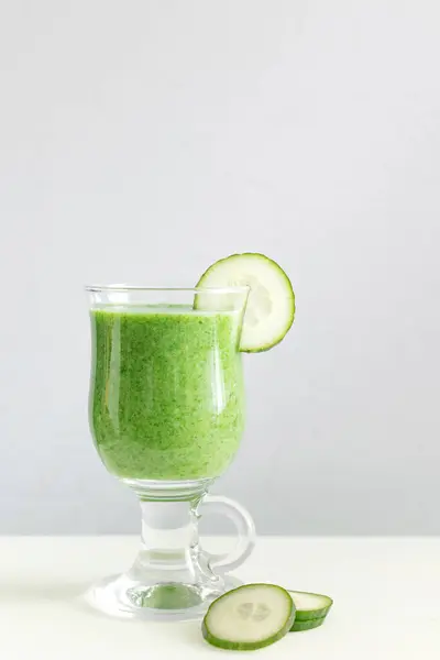 Green Vegetable Smoothie Fresh Vegetables Royalty Free Stock Images