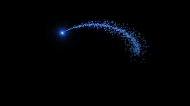 Yıldız Işığı Üçgen Çerçeve Canlandırılmış Arkaplan — Stok video